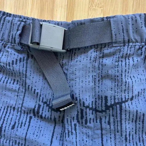 REI Trailsmade Amphib Shorts Women’s M Blue Gray Thunder Pattern Quick Dry - Picture 3 of 8